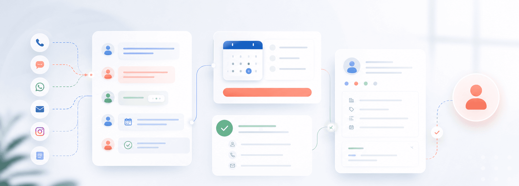 Real estate conversations routed into one workflow